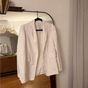 Nordstrom Classic White Women's Blazer - Preowned